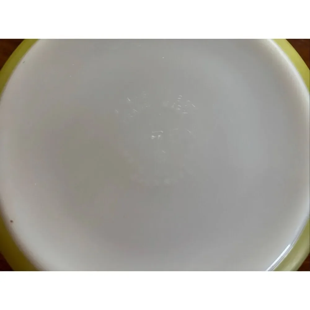 Vintage Pyrex Olive Green Casserole Dish